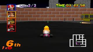 8 NEW TRACKS   OverKart 64 ONLINE  16Mar21 [upl. by Darrelle]