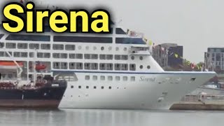 Oceania Cruises Sirena Cruise Ship 22nd April 2024 [upl. by Crescantia]