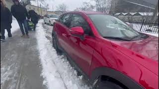 Tempête de Neige à Montréal Canada [upl. by Egoreg]