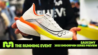 Saucony 2025 Endorphin Series Preview  Endorphin Elite 2 Endorphin Speed 5 Endorphin Trainer [upl. by Moncear]