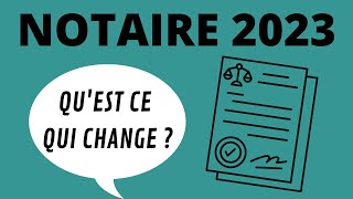 Devenir Notaire en 2023 réforme études notariales DESN [upl. by Asilam]