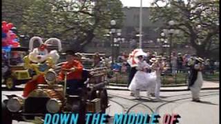 Disney Sing Along Songs  Disneyland Fun Part 1 of 3 [upl. by Kcirdde]