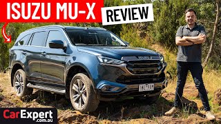 2023 Isuzu MUX inc 0100 amp autonomy test review 7 seat SUV [upl. by Aneelak]