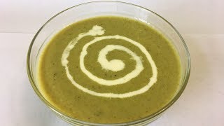 Broccoli soupHealthy delicious creamy soup Good for babies and pregnant women [upl. by Ranchod]