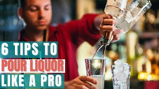 How to Free Pour Liquor  Expert Bartending Tips [upl. by Erodisi591]