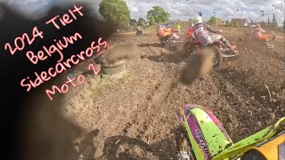 2024 Tielt Belgium Sidecarcross Moto 2 [upl. by Fina]