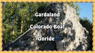 Gardaland  Colorado Boat  Onride [upl. by Coh]