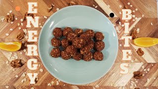 Perfect Snacks with Dates and Oat  Easy Energy Bites [upl. by Faunia]