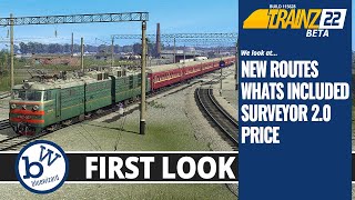 Trainz 22 BETA First Look  Price  Routes  Surveyor 20  Locos  Menus Beta build 115628 [upl. by Haissem993]