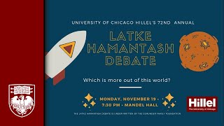 The 72nd Annual Latke vs Hamantash Debate 2018 [upl. by Zwart]