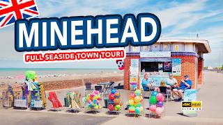 MINEHEAD  Full tour of seaside holiday town Minehead Somerset [upl. by Ellwood]