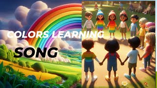 Colors Learning Song fun mingle 🌈kids songs and stories🌈 [upl. by Arahahs867]