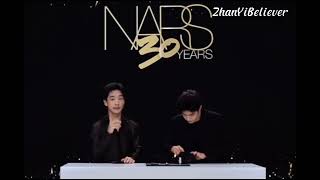 NARS 30 years Anniversary Celebrations Global Brand Ambassador Xiao Zhan  Xiao Zhan NARS xiaozhan [upl. by Atteval]