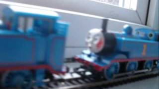 My Hornby Thomas 500th Exclusive Edition Train in Action [upl. by Rikki]