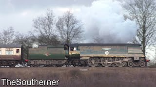 Great Central Railway  Winter Steam Gala 29012022 [upl. by Tynan69]