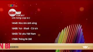 VTV3 ident 2017  2018  GTCT hôm nay 12h 1342017 [upl. by Willyt]