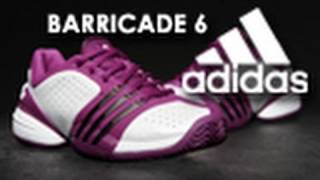 Adidas Barricade 6 Womens Shoe Review [upl. by Ariaj545]