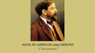 Alicia de Larrocha plays DEBUSSY quotLisle joyeusequot  April 8th 1974  NYC [upl. by Delmer648]