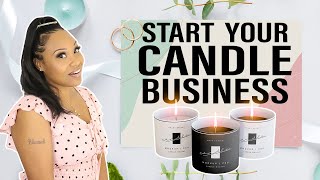 How to Start a Candle Making Business at Home  Candle Business [upl. by Sirret]