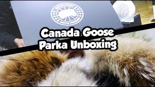 CANADA GOOSE NEW SEASON PARKA UNBOXING  REVIEW 2018 VLOG [upl. by Adnohsak23]