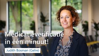 Judith Bosman van Gelre ziekenhuizen over medicatieverificatie via het portaal [upl. by Ecidnacal98]