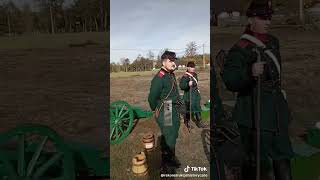 rekonstrukcja rekonstrukcjahistoryczna Poland mysolary reconstruction carska artillery war [upl. by Asseralc]