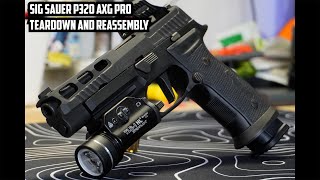 Sig Sauer P320 AXG Pro Teardown [upl. by Welton407]