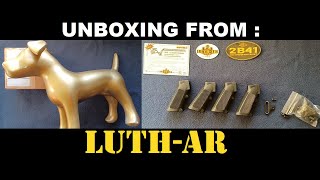 UNBOXING 186 LUTHAR AR15 A2 Pistol Grip AmbiSelectorSafety REAR SLING SWIVEL [upl. by Minda]