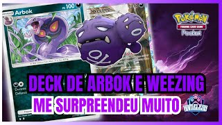 ARBOK E WEEZING  POKÉMON TCG POCKET [upl. by Glinys]