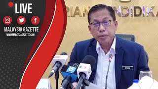 MGTV LIVE  Sidang Media Khas Ketua Pengarah Pendidikan Malaysia Azman Adnan [upl. by Teria]