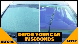 How to Defog Car Windows FAST Easy Methods [upl. by Idnac759]