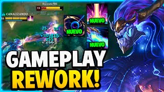 ¡GAMEPLAY REWORK AURELION NUEVO DIOS DE LATE GAME  League of Legends [upl. by Ateuqal836]