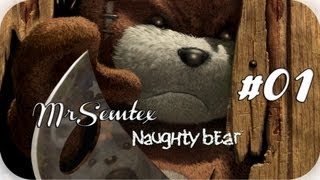 Lets Play Naughty Bear 1  Die Party  by MrSemtex [upl. by Ander]