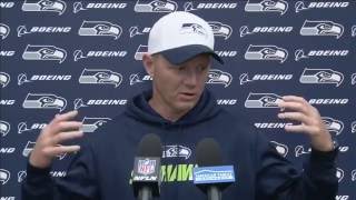 Seahawks Offensive Coordinator Darrell Bevell Week 6 Press Conference [upl. by Rickart]