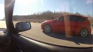 STI vs Mazdaspeed 3 [upl. by Mozart543]