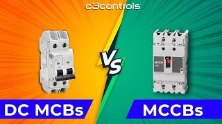 DC MCBs vs MCCBs  Difference between DC MCBs and MCCBs [upl. by Liuqnoj]