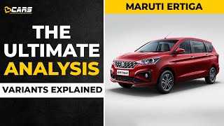 2022 Maruti Ertiga Variants Explained  Petrol CNG amp Automatic  LXI VXI ZXI ZXI  May [upl. by Gavan]