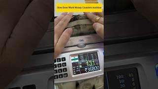 How Does Work Money Counter Machine promonster [upl. by Eisler]