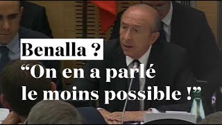 Benalla  quotOn en a parlé le moins possible quot Collomb relate son échange avec Macron [upl. by Barcot]