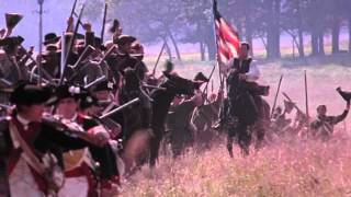 FLAG scene from THE PATRIOT Mel Gibson movie [upl. by Alocin358]