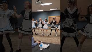 Anime Maid Cafe anime convention dancers [upl. by Nohcim]