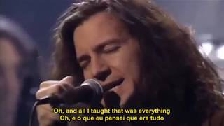 PEARL JAM BLACK LEGENDADO EM PT E INGLÊS [upl. by Liliane]