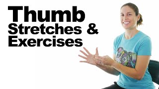 7 Thumb Joint CMC Stretches amp Exercises [upl. by Demetria86]