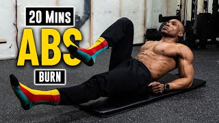 20 Minute ABs amp Cardio Workout  No Equipment amp No Repeats Burn Fat 1 [upl. by Ahsimal311]