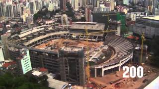 Nova Arena do Palmeiras em 365 dias [upl. by Semela]