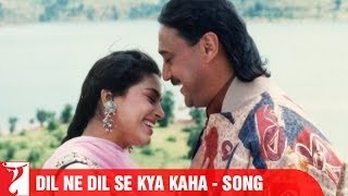 Dil Ne Dil Se Kya Kaha Song  Aaina  Jackie Shroff  Juhi Chawla  Nitin Mukesh  Lata Mangeshkar [upl. by Eenitsed]