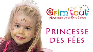 Modèle maquillage enfant Princesse des fées [upl. by Luise]