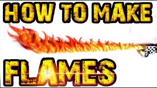 HOW TO sculpt FLAMES for Flamer and REPOSE Dreadnought Legs  40k Green Stuff [upl. by Celina]