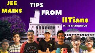 16 tips by 16 IITians for JEE Mains 2024 April attempt ft IIT KHARAGPUR [upl. by Dinsmore928]