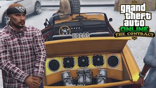 South Central Leak Finale  GTA Online The Contract  Recovering Dr Dres music from the Vagos [upl. by Gambell]